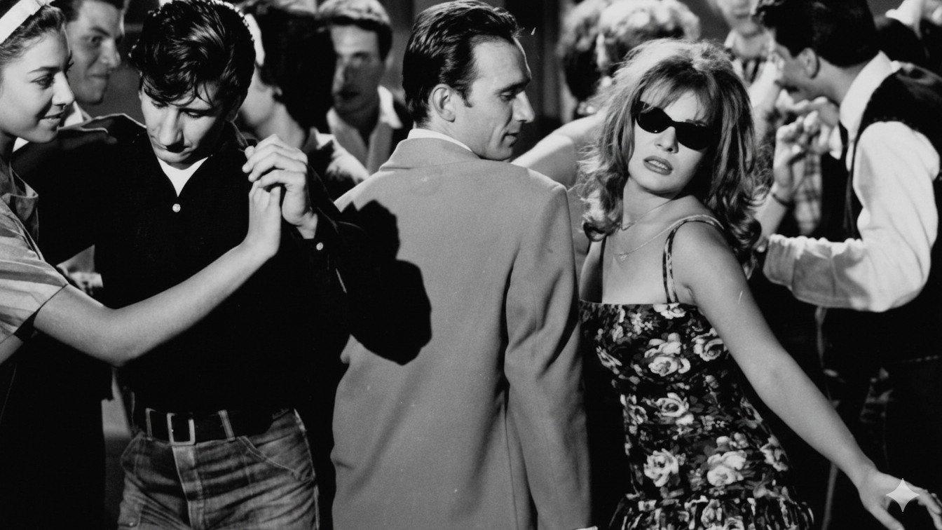The Dark Glasses 1963 movie scene