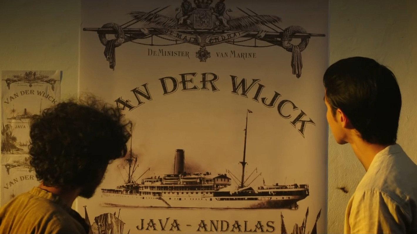 The Sinking of Van Der Wijck 2013 movie scene