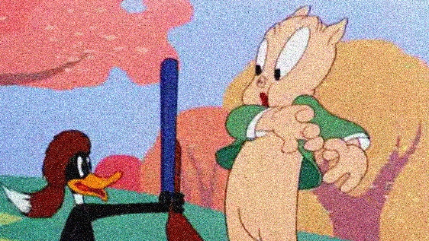 My Favorite Duck 1942 movie scene
