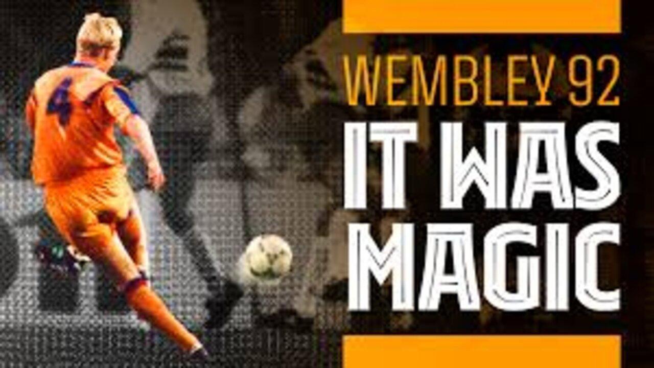 Wembley 92: It was magic 2020 movie scene