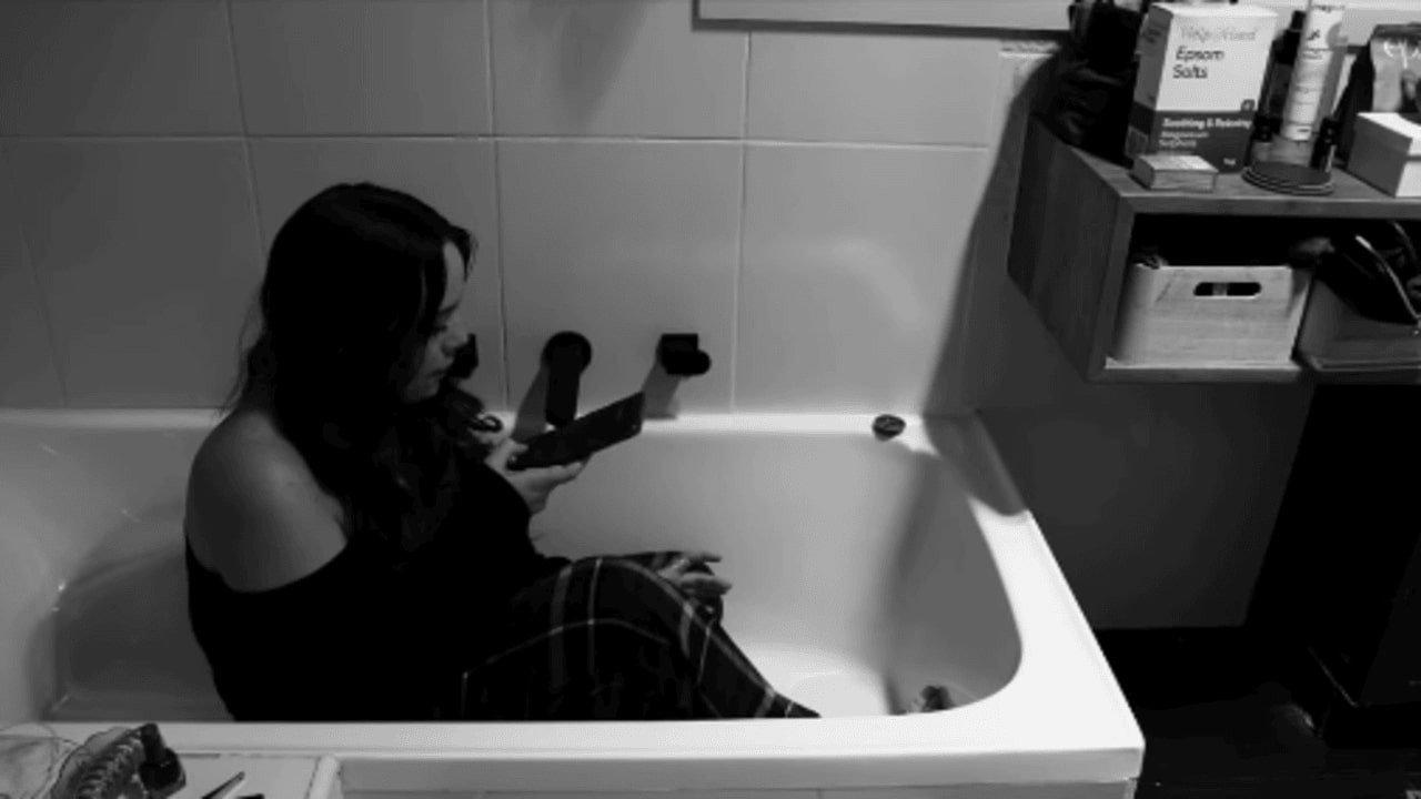 The Bathtub 2025 movie scene