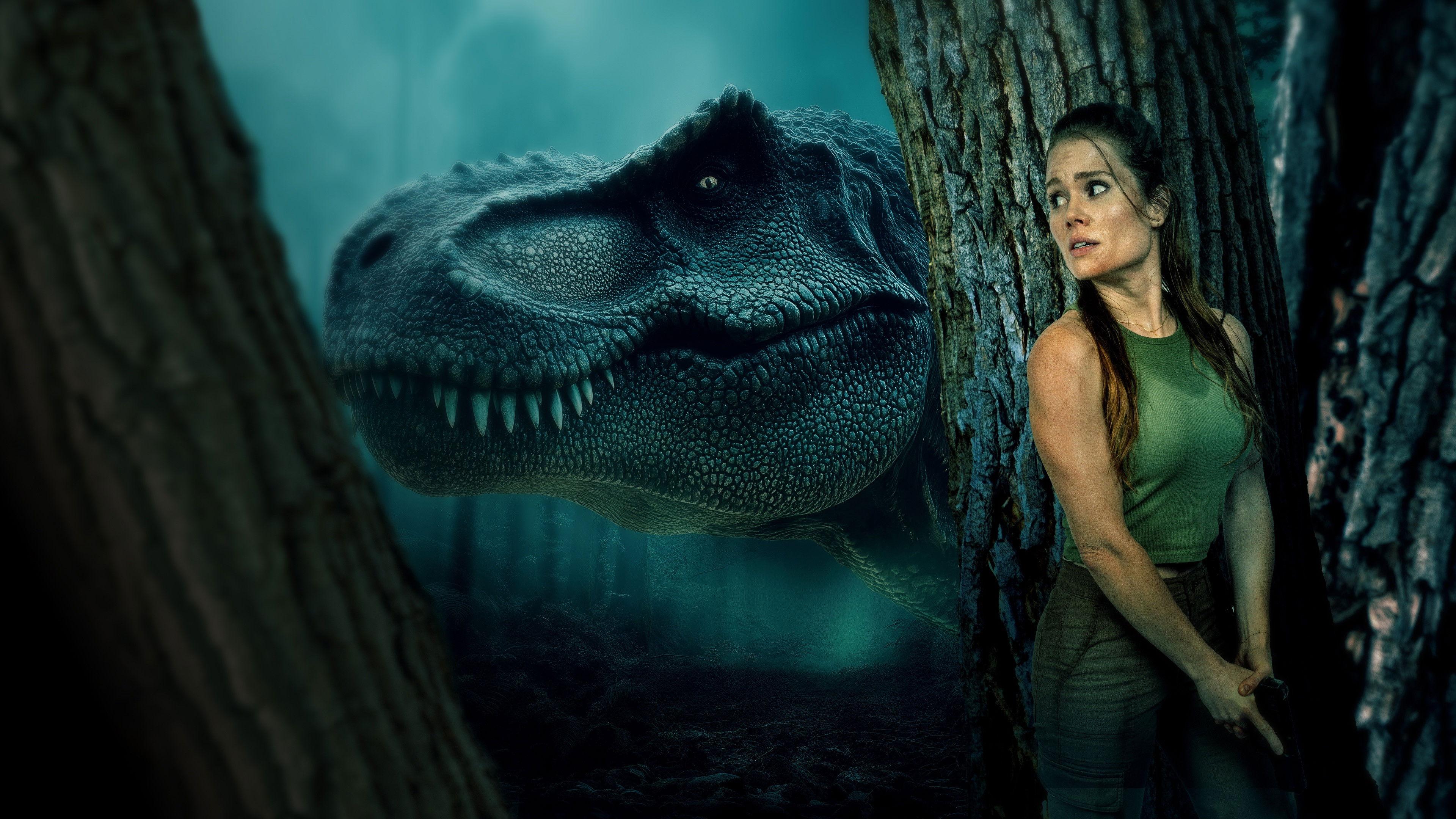 Jurassic Reborn 2025 movie scene