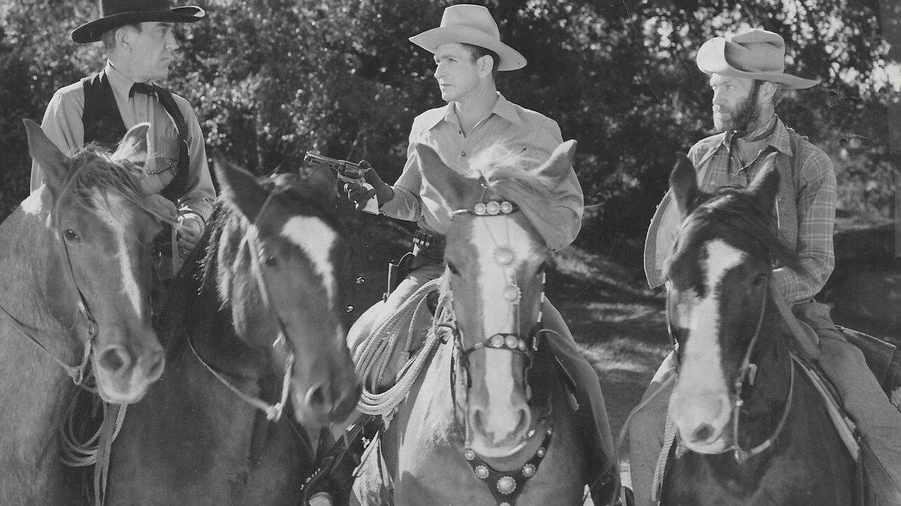 Billy the Kid's Gun Justice 1940 movie scene