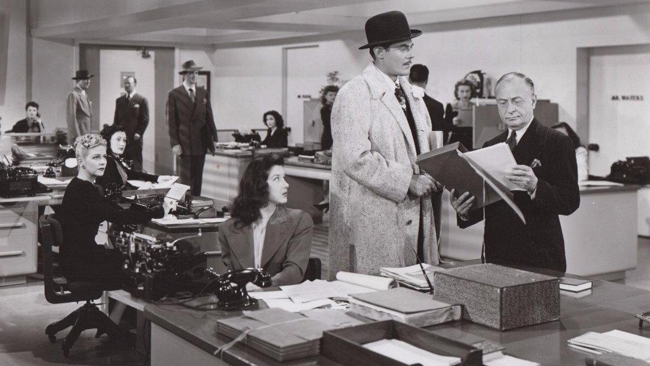 Men in Her Diary 1945 movie scene
