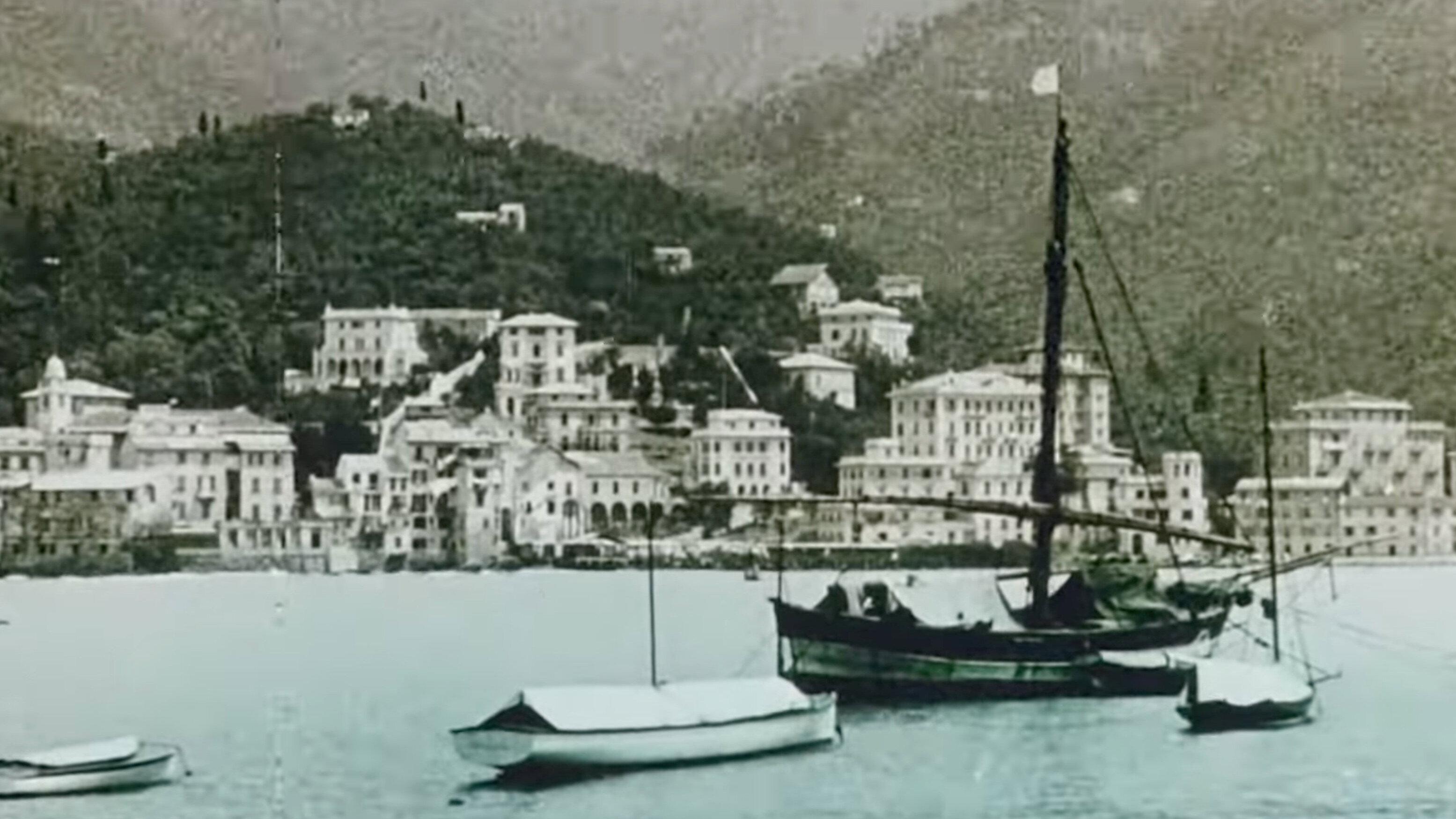 Rapallo 1914 movie scene