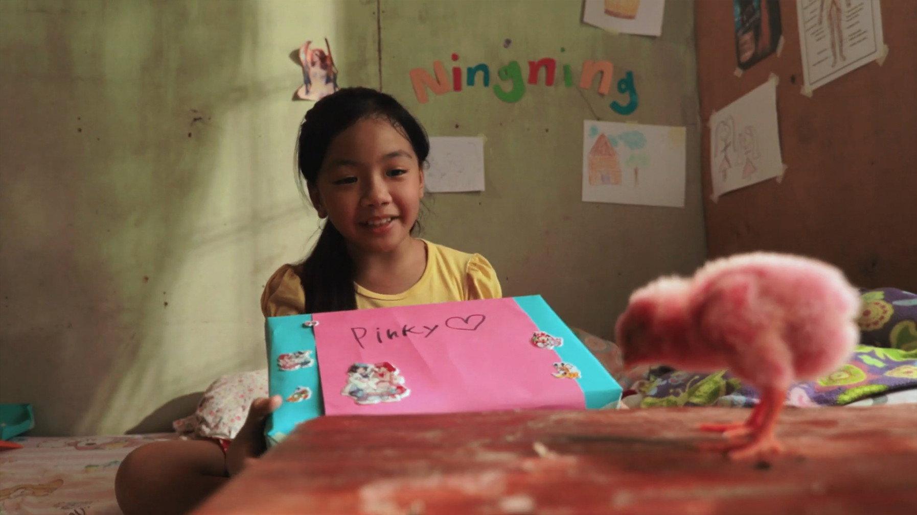 Ang Pink na Sisiw ni Ningning 2023 movie scene