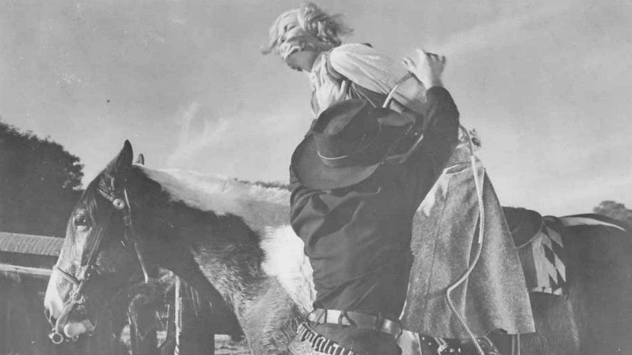 The Oklahoma Woman 1956 movie scene