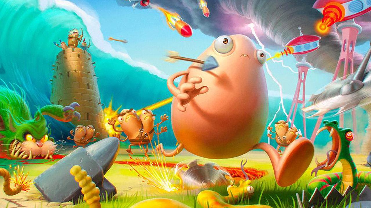 Eggscape 2022 movie scene