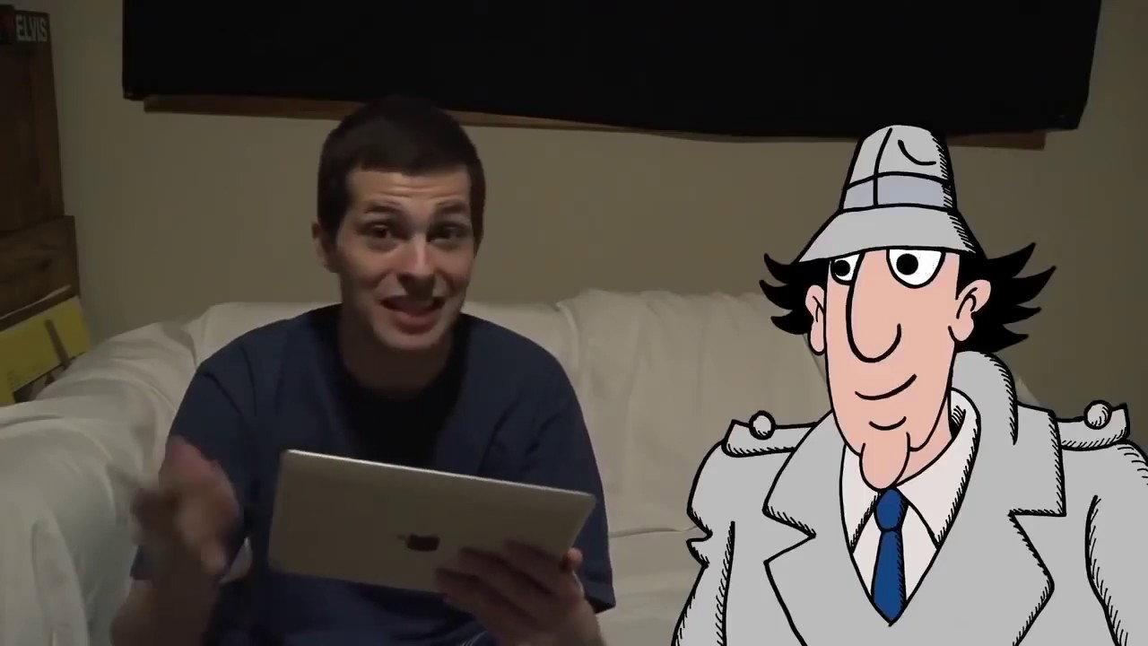 Minecraft with Gadget 2012 movie scene