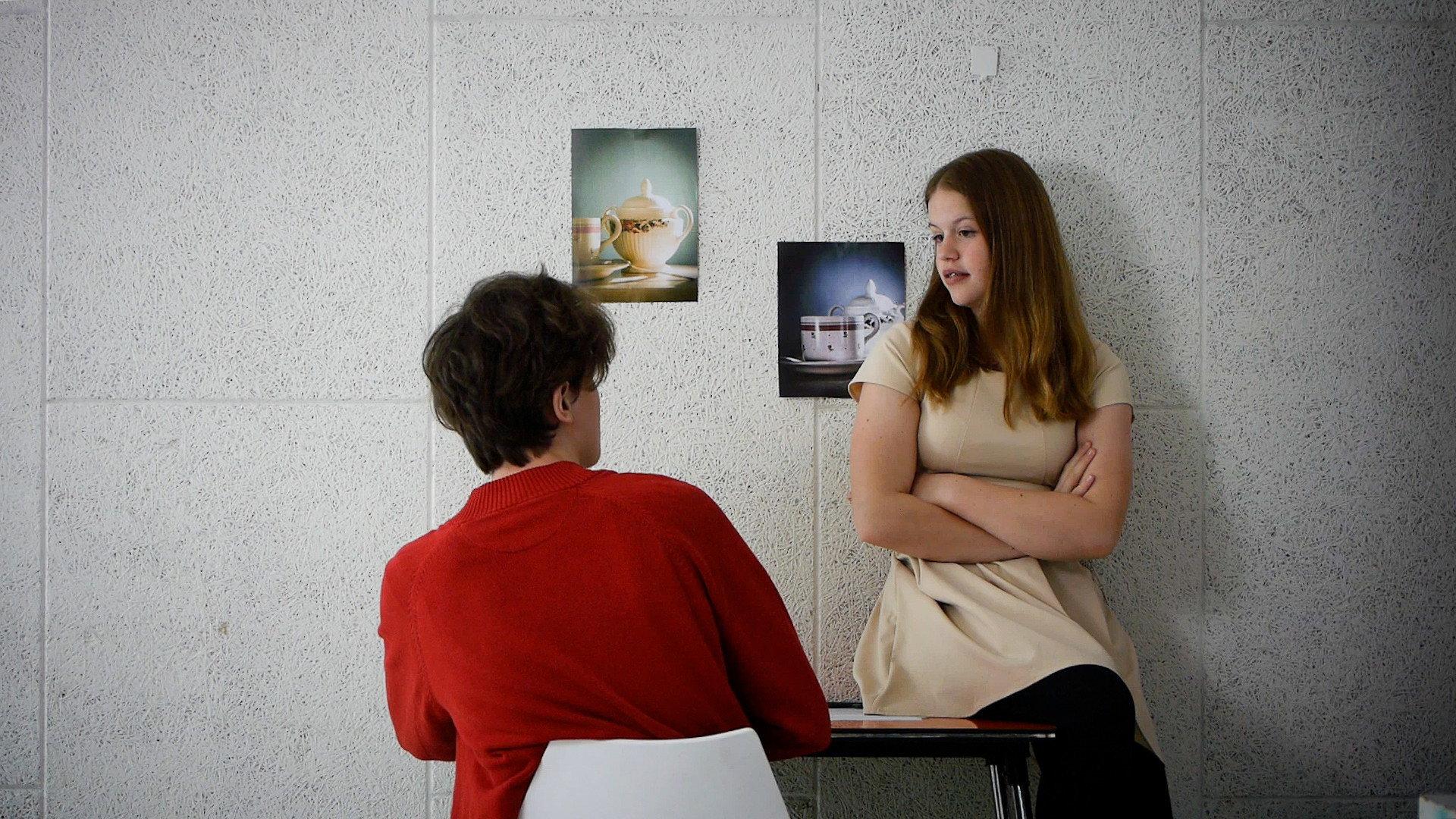 A Meeting with Time  movie scene