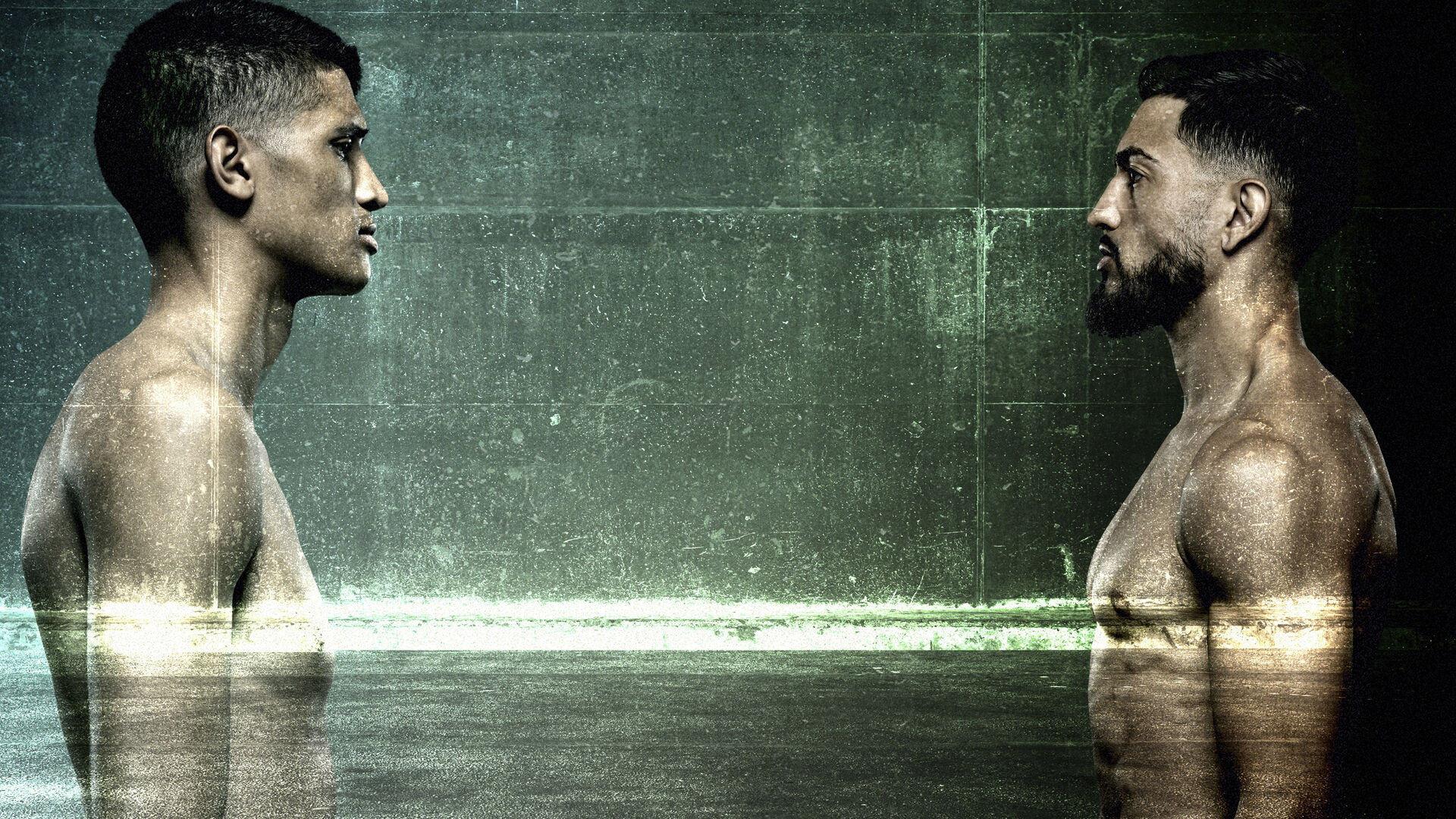 Sebastian Fundora vs. Brian Mendoza 2023 movie scene
