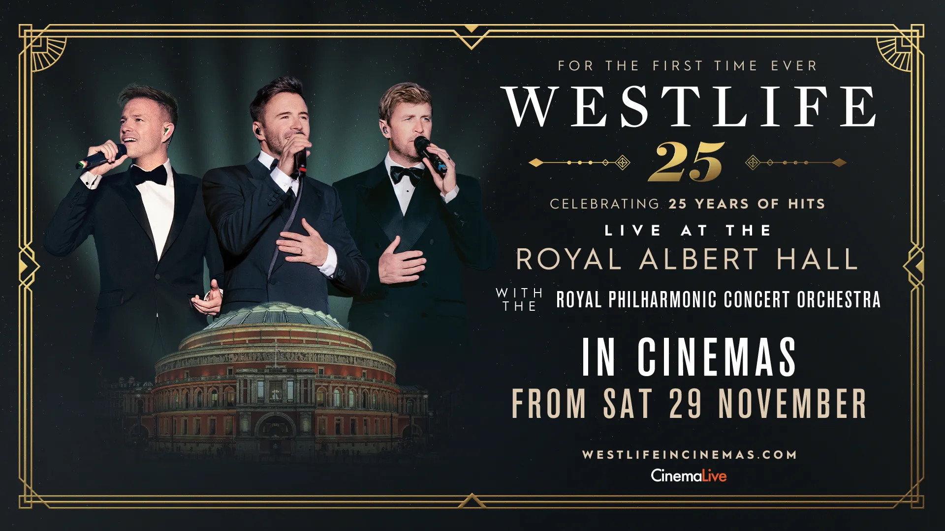 Westlife 25: Live At The Royal Albert Hall 2025 movie scene