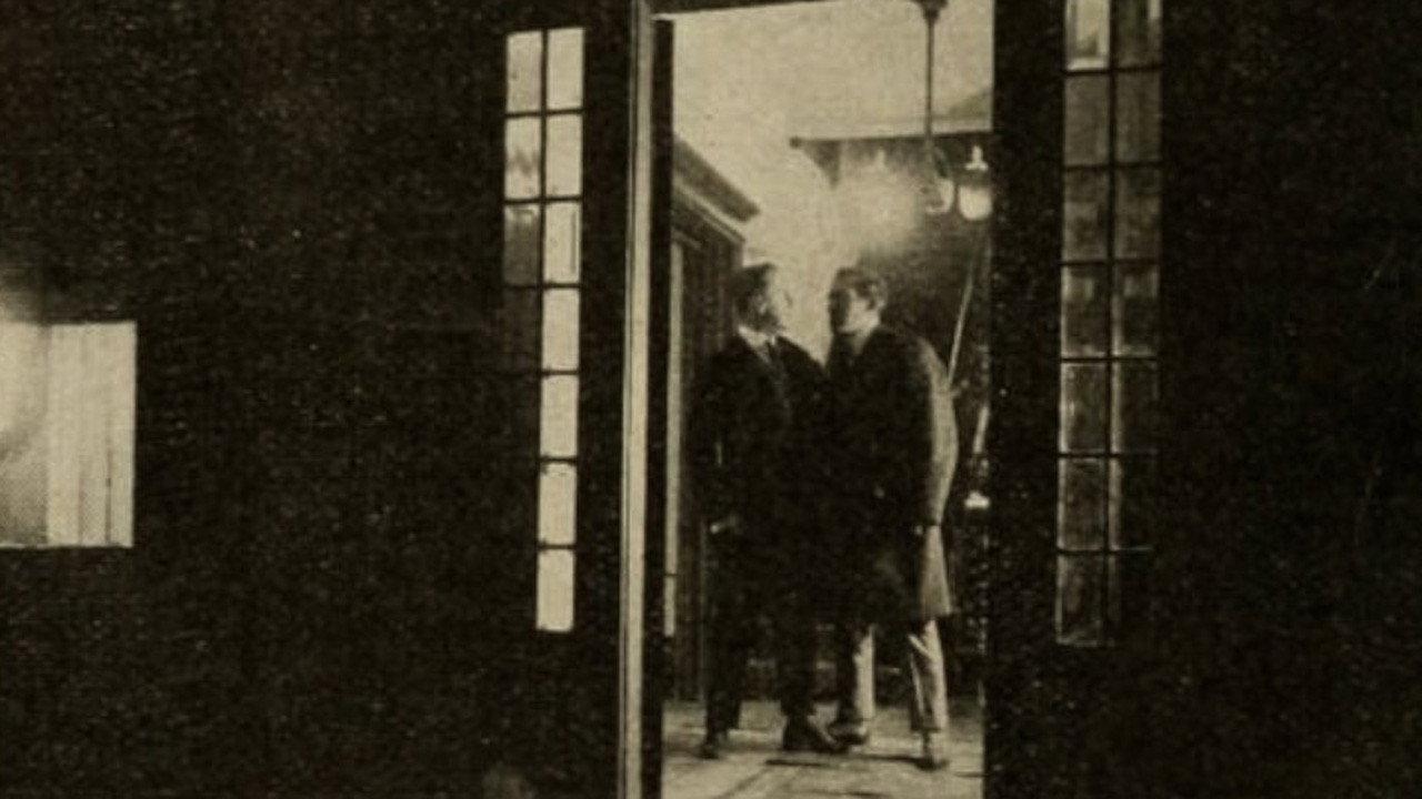 The House of Fear 1915 movie scene