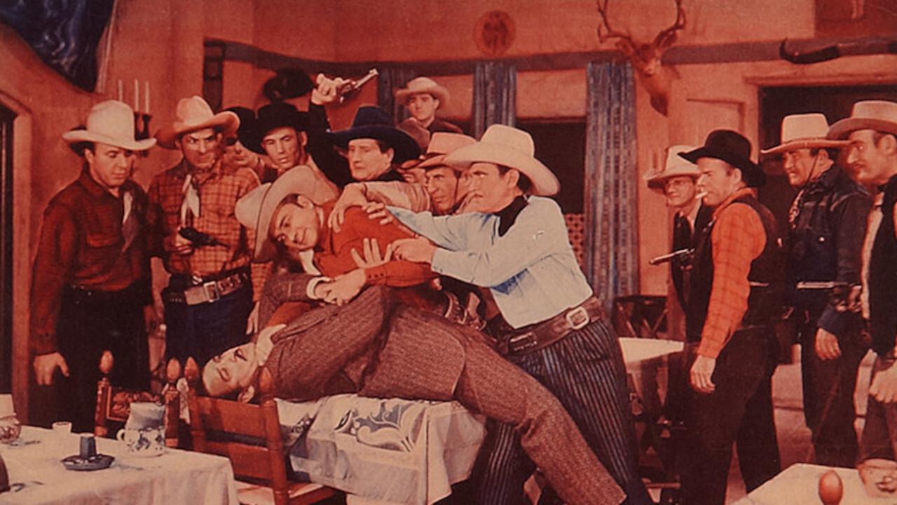 Sundown on the Prairie 1939 movie scene