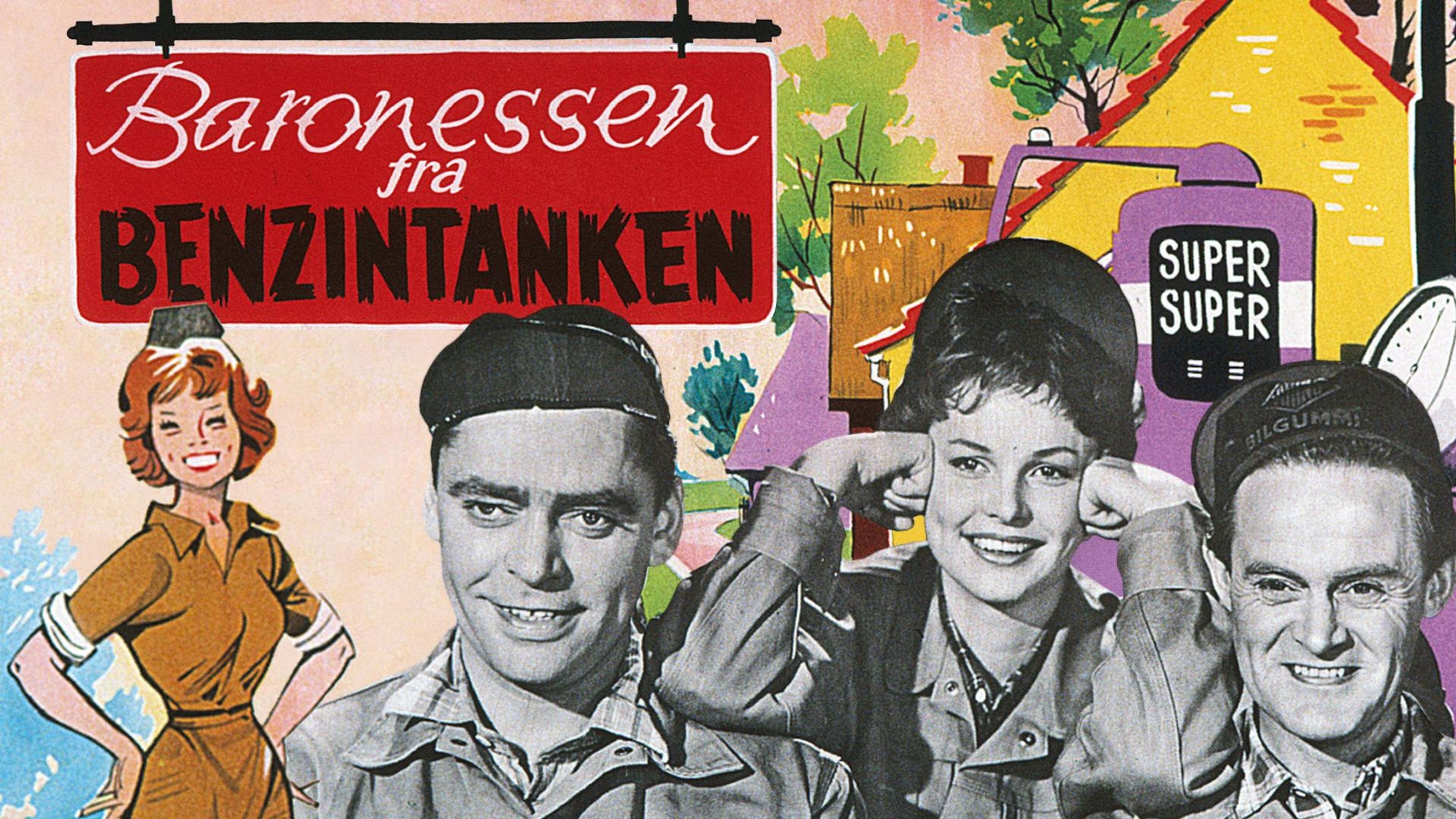 Baronessen fra benzintanken 1960 movie scene
