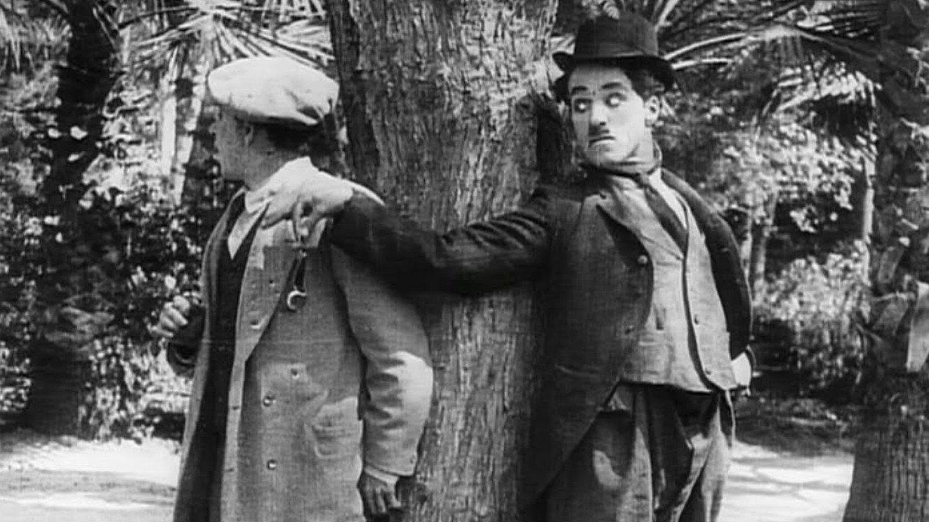 Twenty Minutes of Love 1914 movie scene