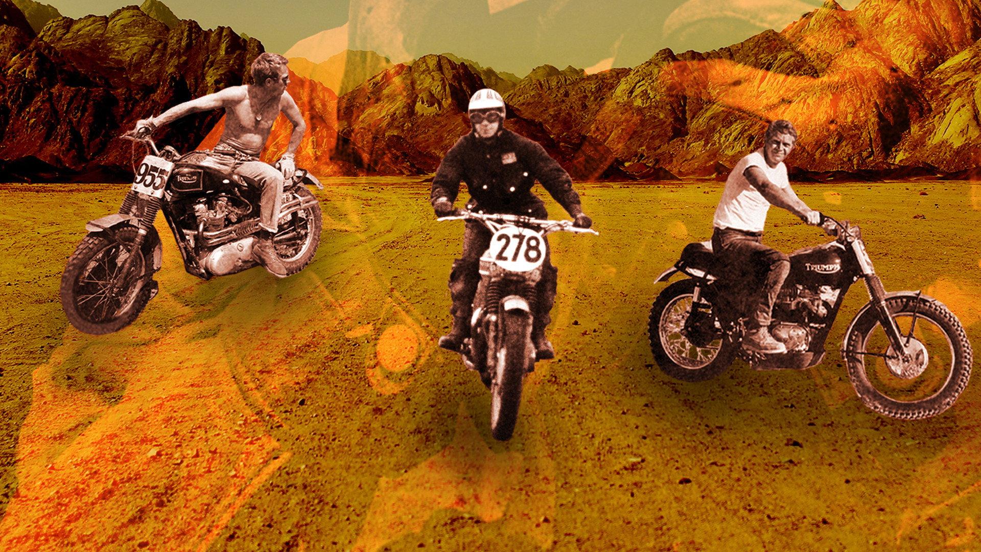 Steve McQueen: Desert Racer 2015 movie scene