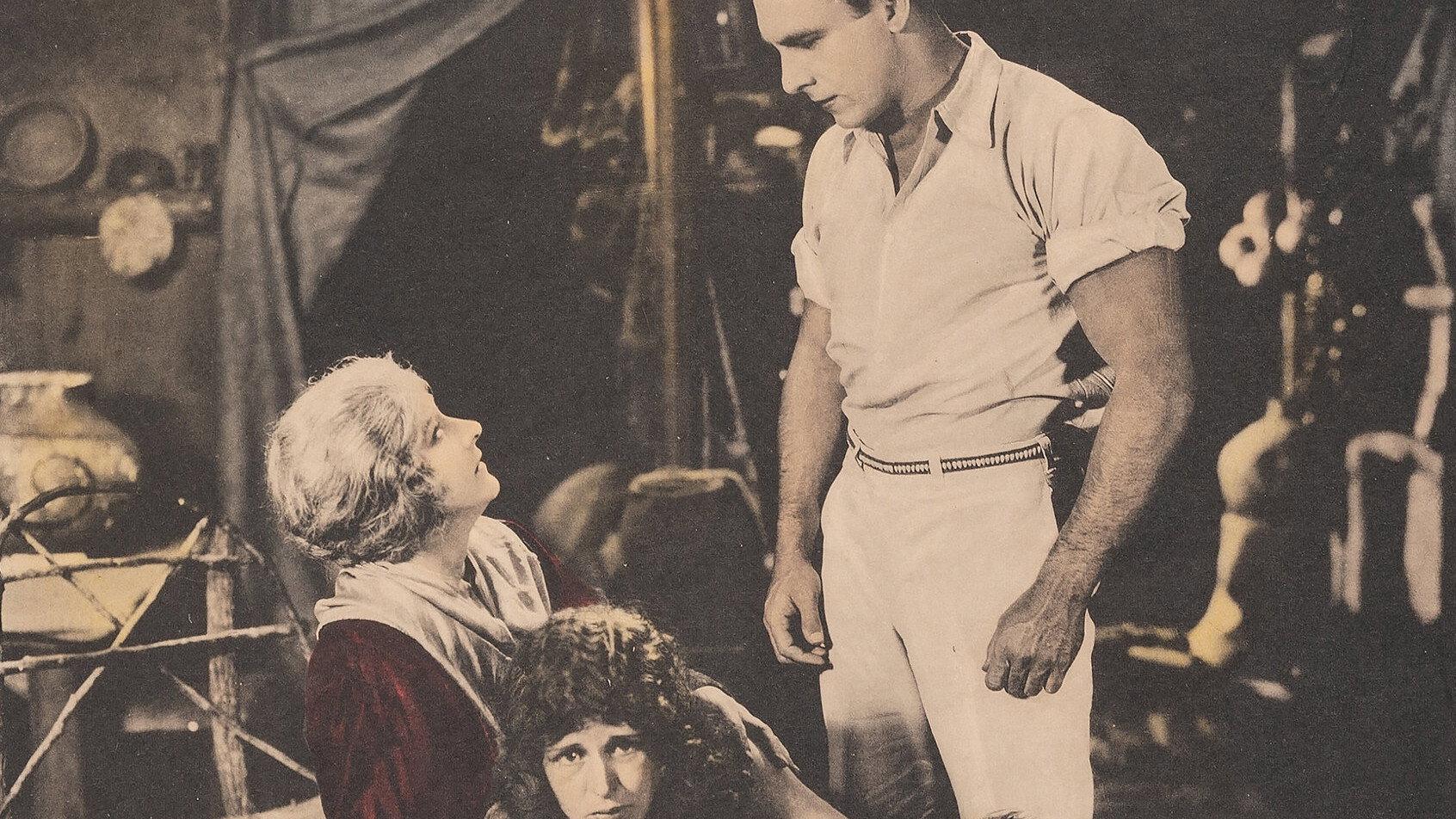 The Roughneck 1924 movie scene