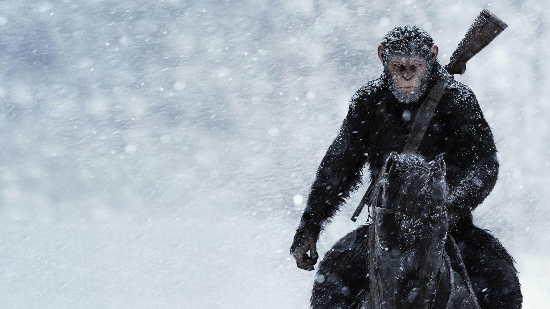 War for the Planet of the Apes 2017 movie scene