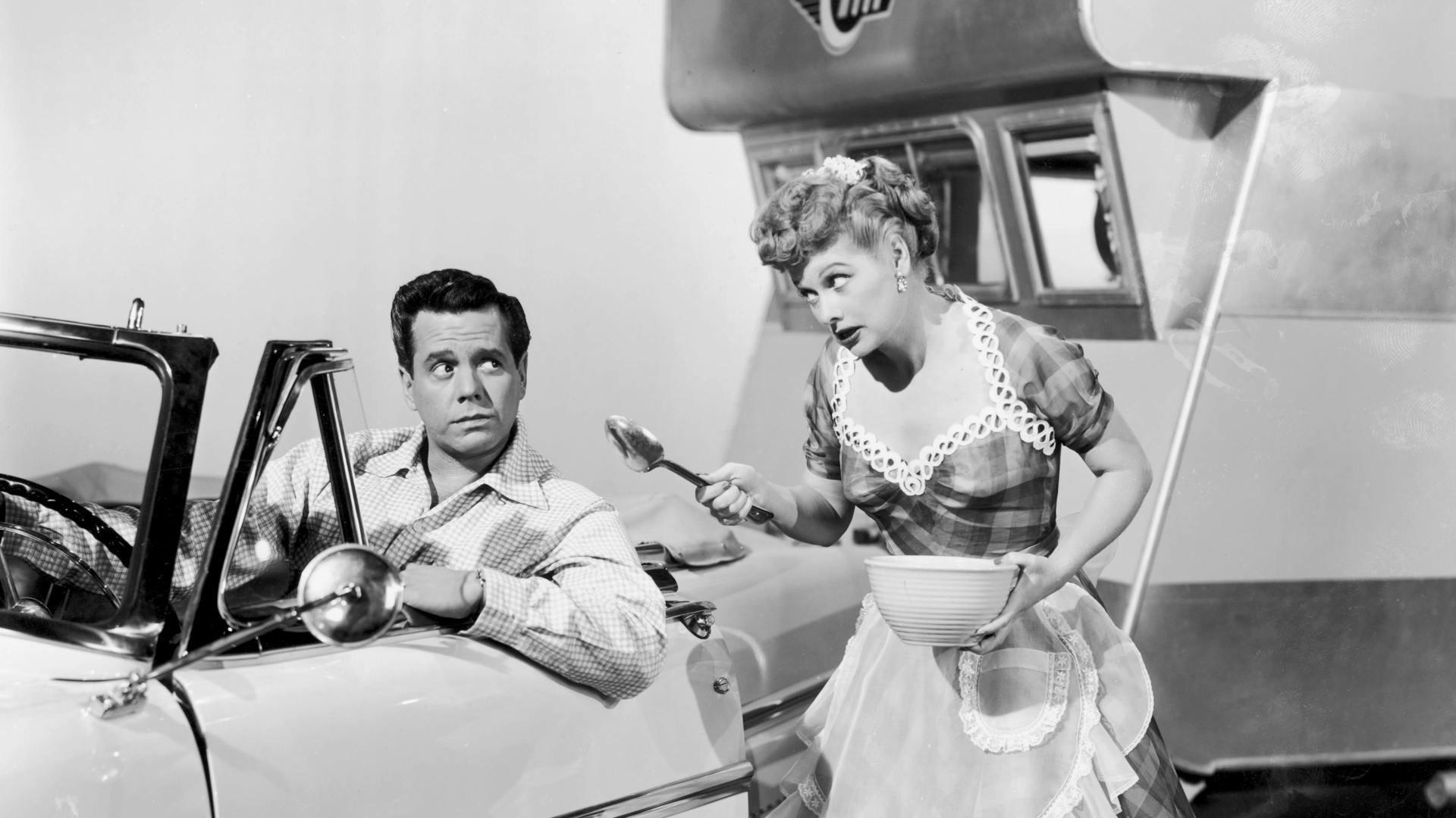 The Long, Long Trailer 1954 movie scene