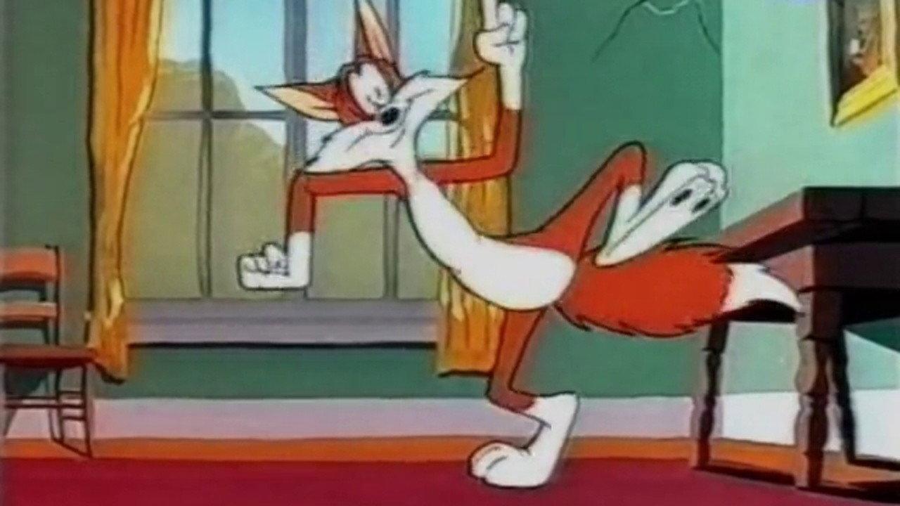 A Fox in a Fix 1951 movie scene