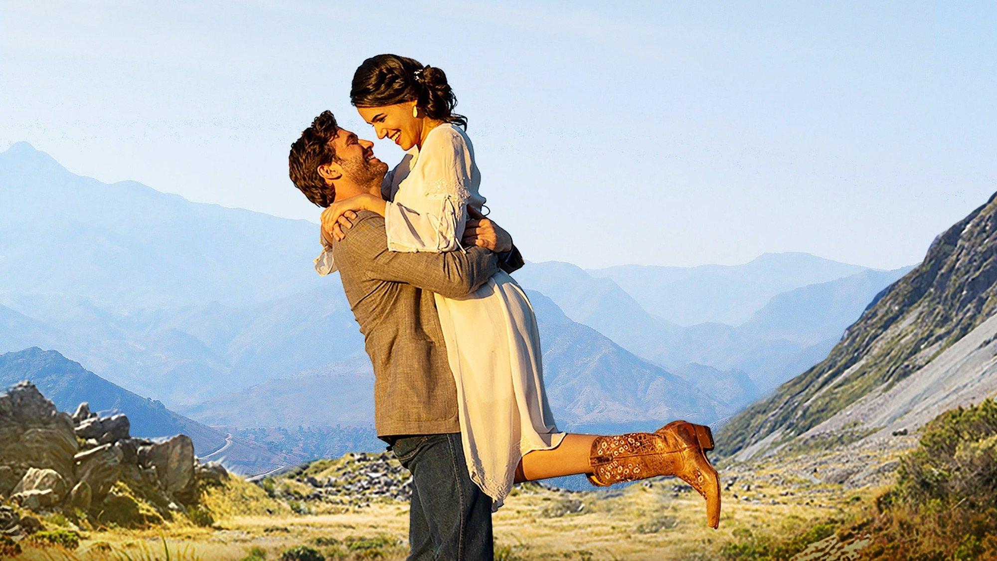 Finding Love in Big Sky, Montana 2022 movie scene
