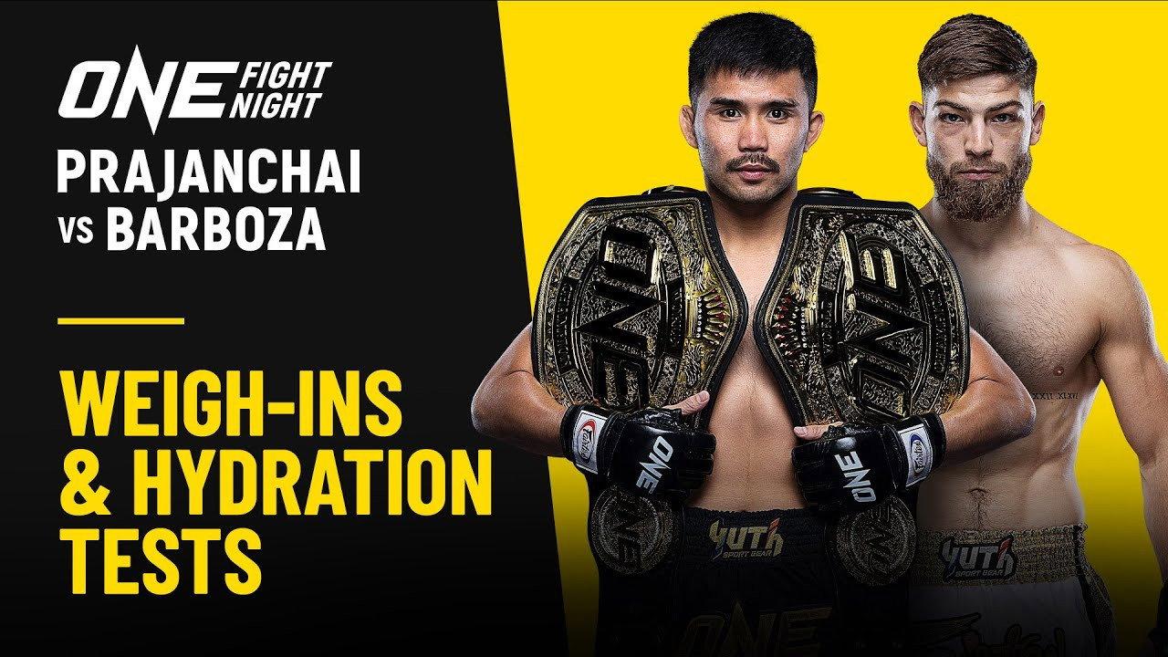 ONE Fight Night 28: Prajanchai vs. Barboza 2025 movie scene