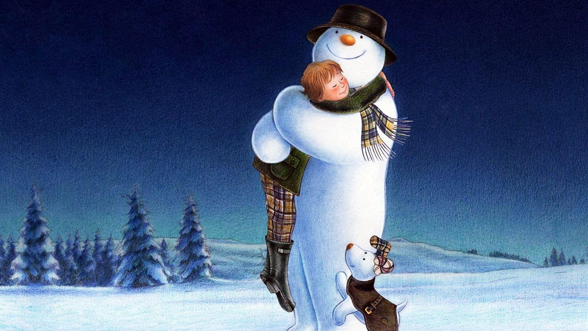 The Snowman and the Snowdog 2012 movie scene