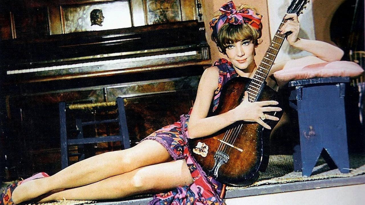 An Italian girl from Kypseli 1968 movie scene