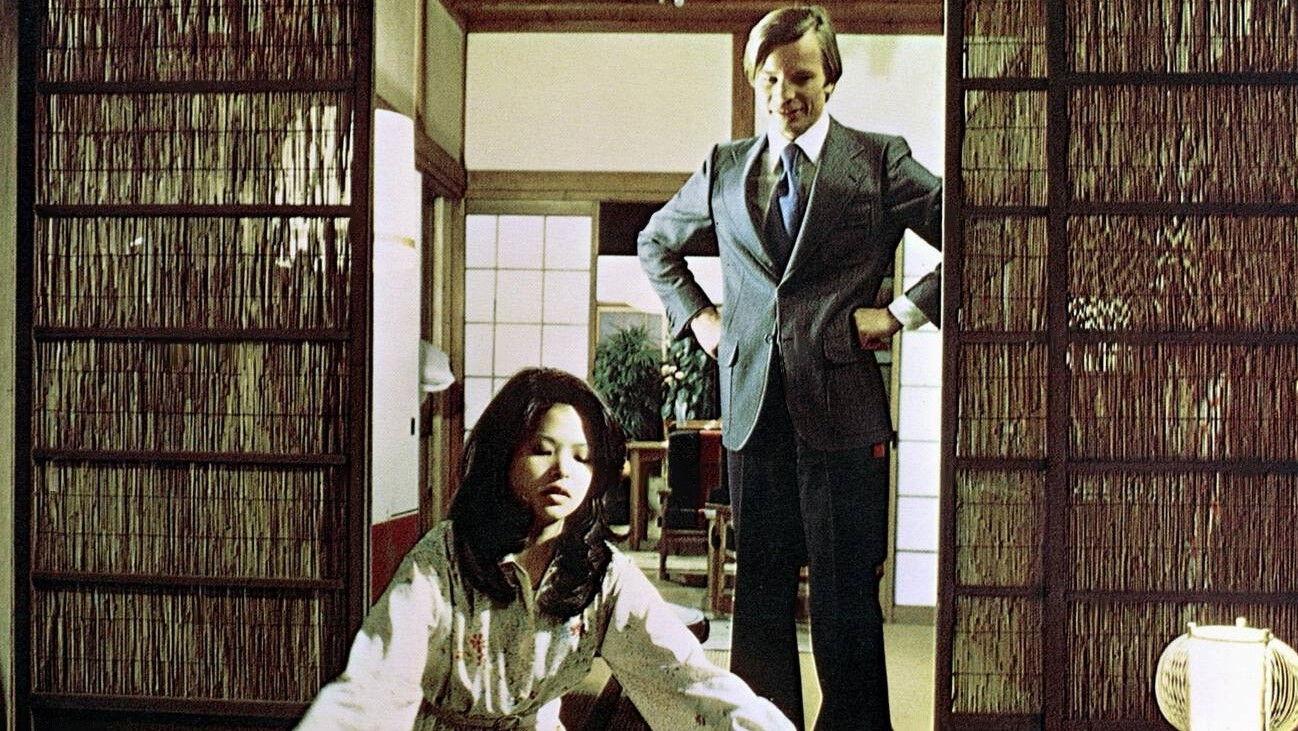 Seven Nights in Japan 1976 movie scene