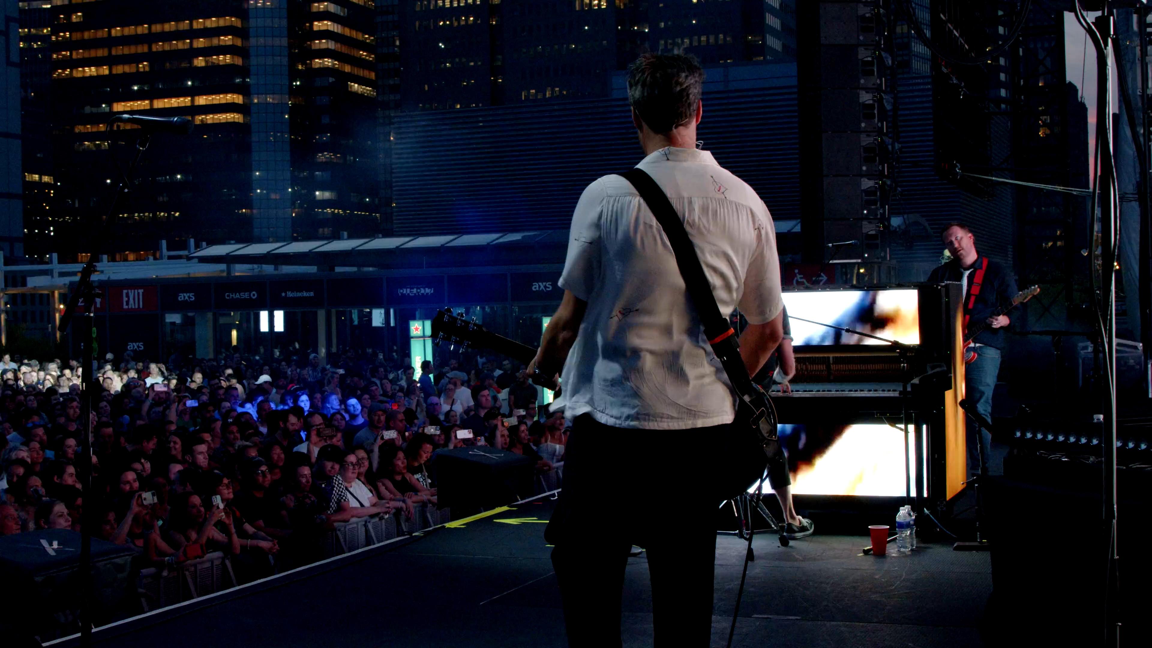 Something Corporate: New York City 2024 movie scene