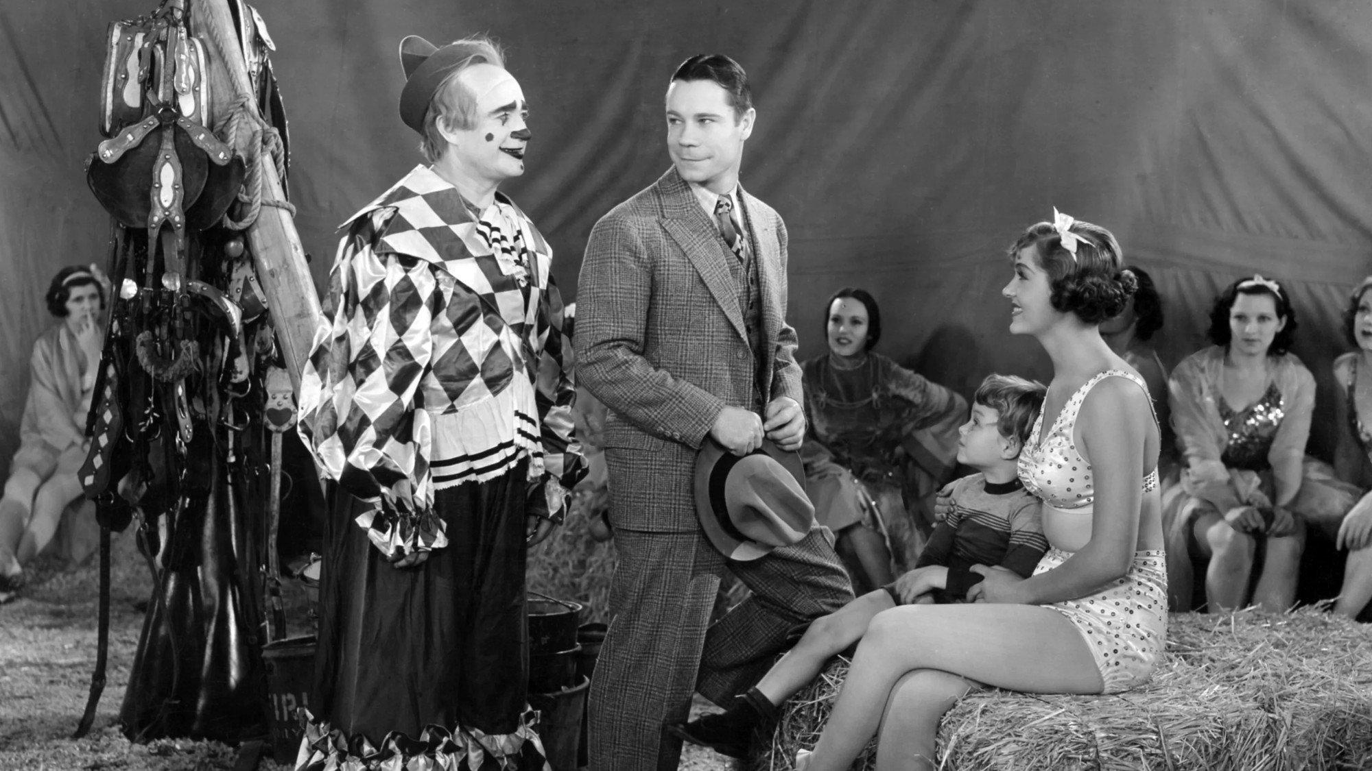The Circus Clown 1934 movie scene
