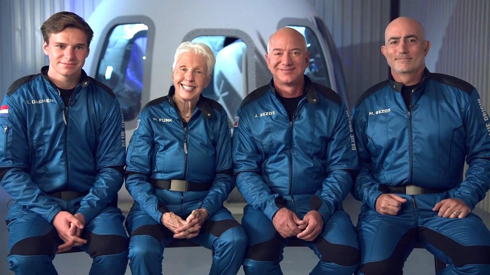 Space Titans: Musk, Bezos, Branson 2021 movie scene