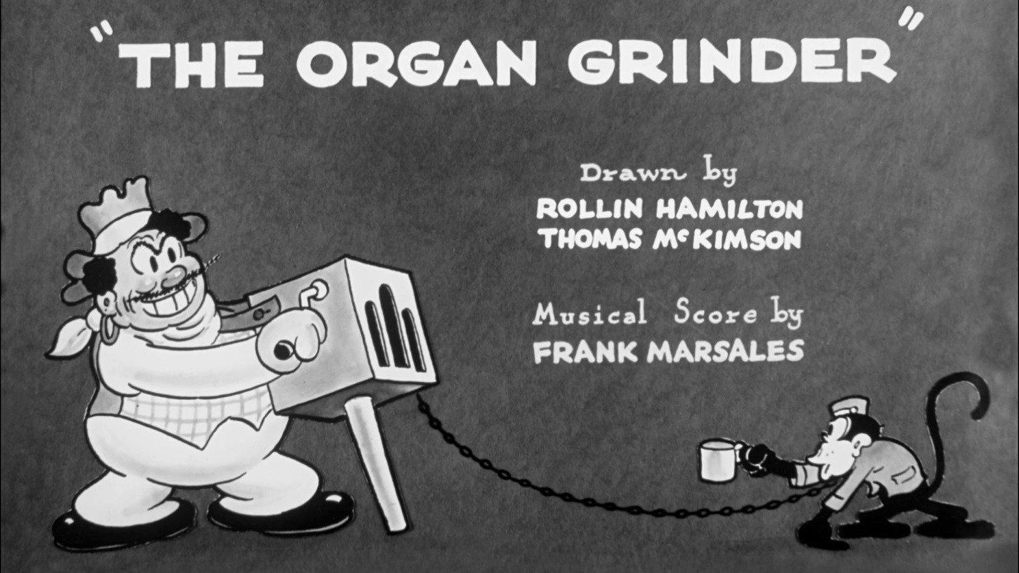 The Organ Grinder 1933 movie scene