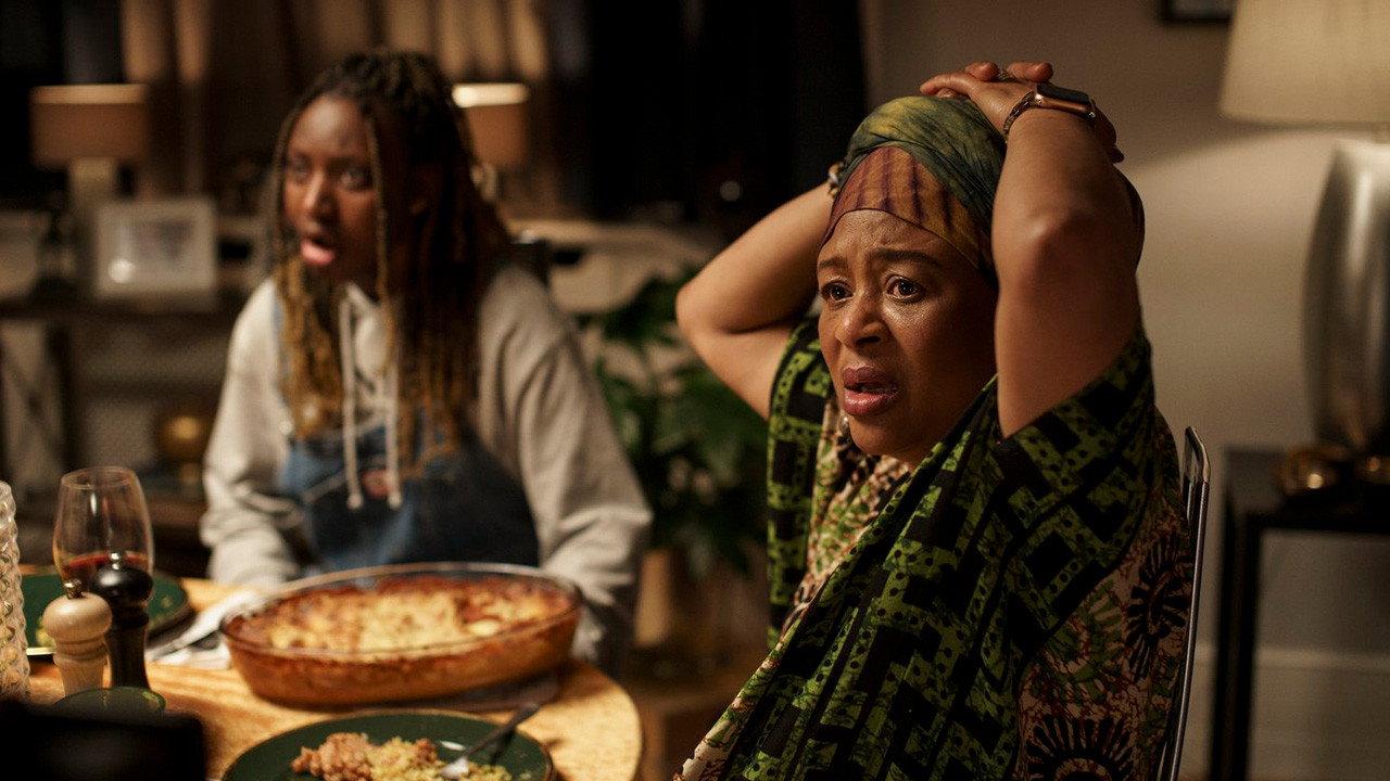 African Family Dinner 2024 movie scene