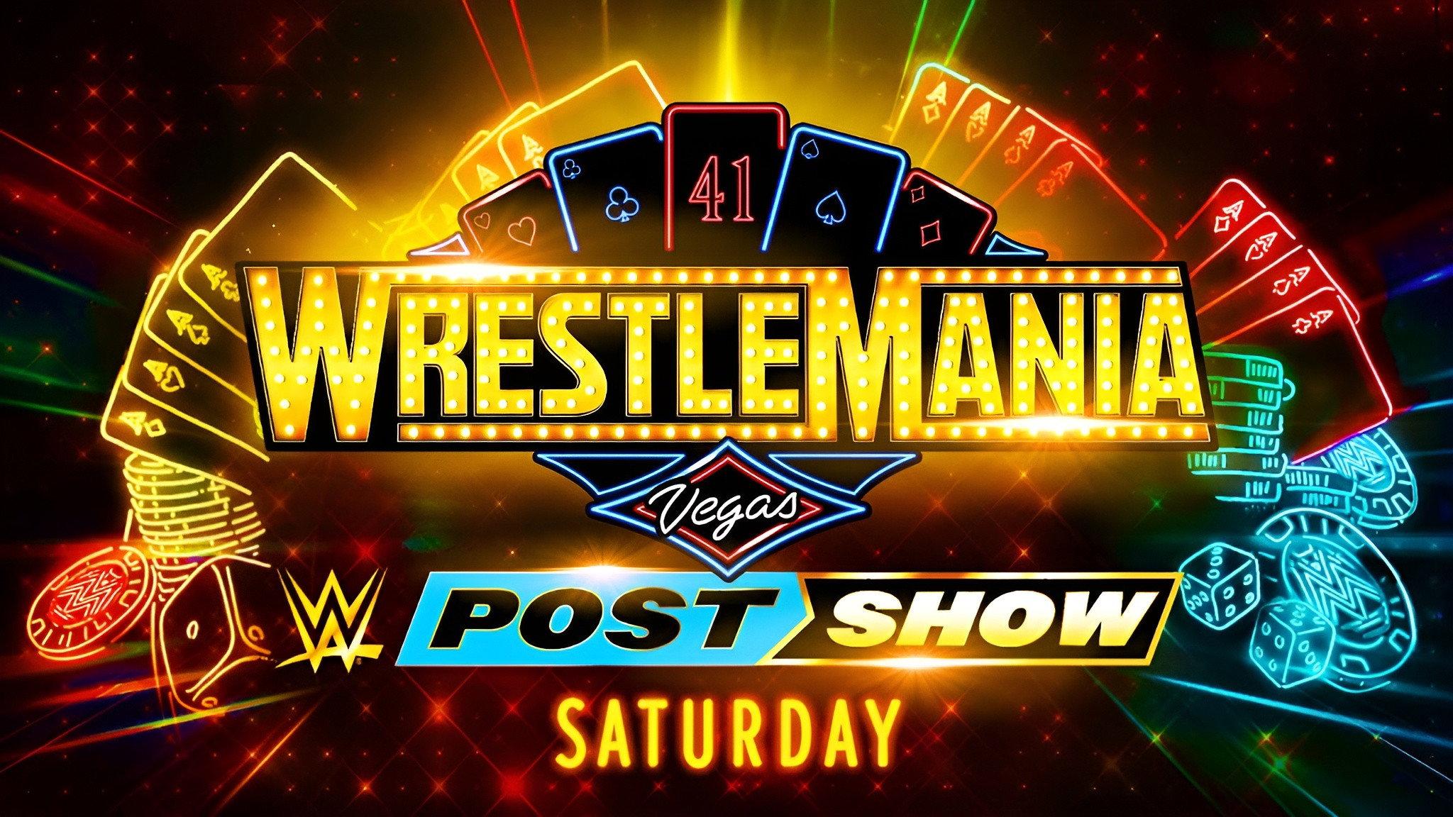 WrestleMania 41 Saturday Post-Show 2025 movie scene