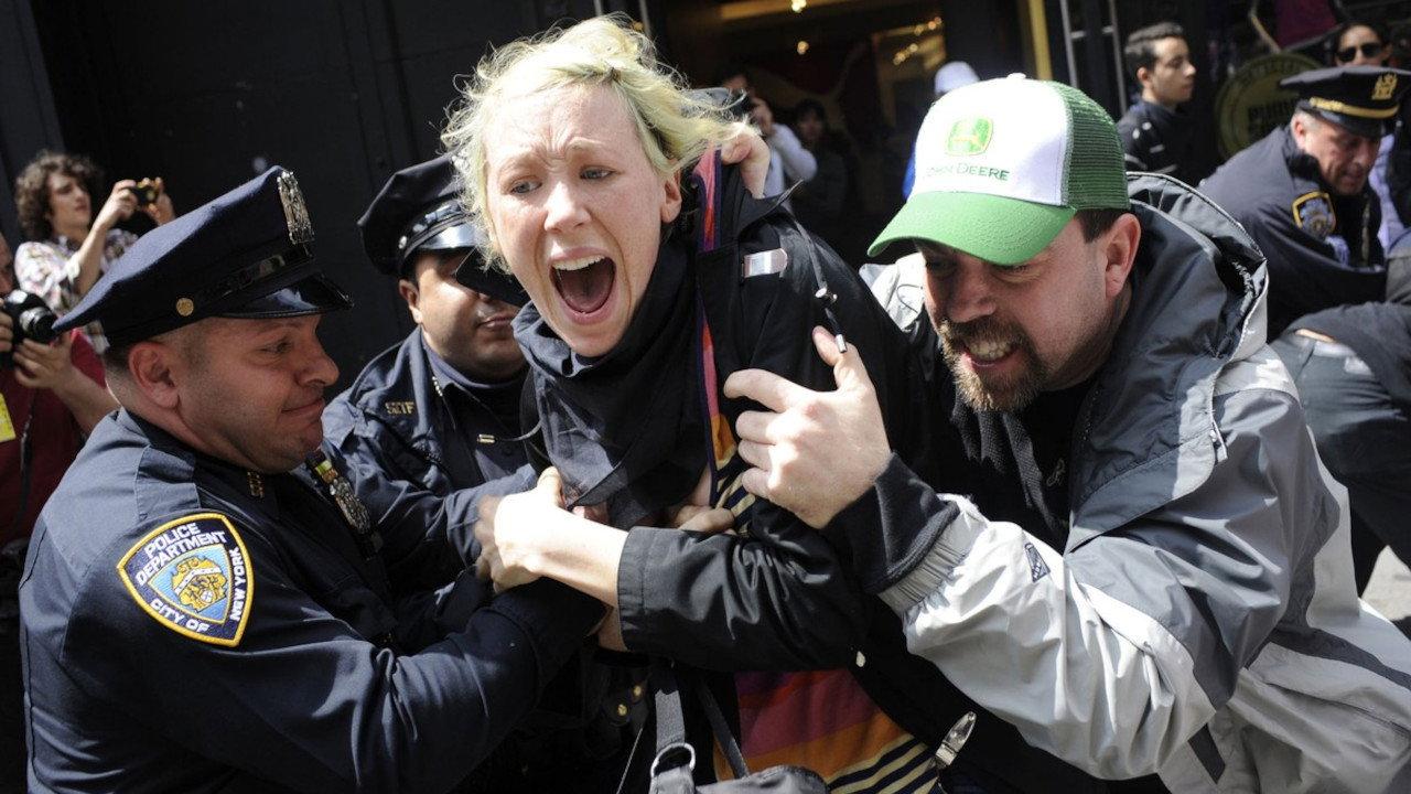 Occupy: The Movie 2013 movie scene
