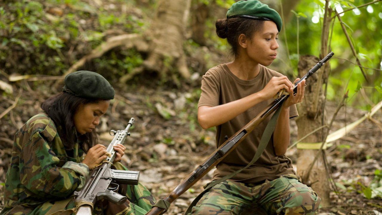 Beatriz's War 2013 movie scene