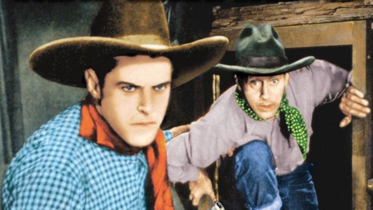 Whirlwind Horseman 1938 movie scene