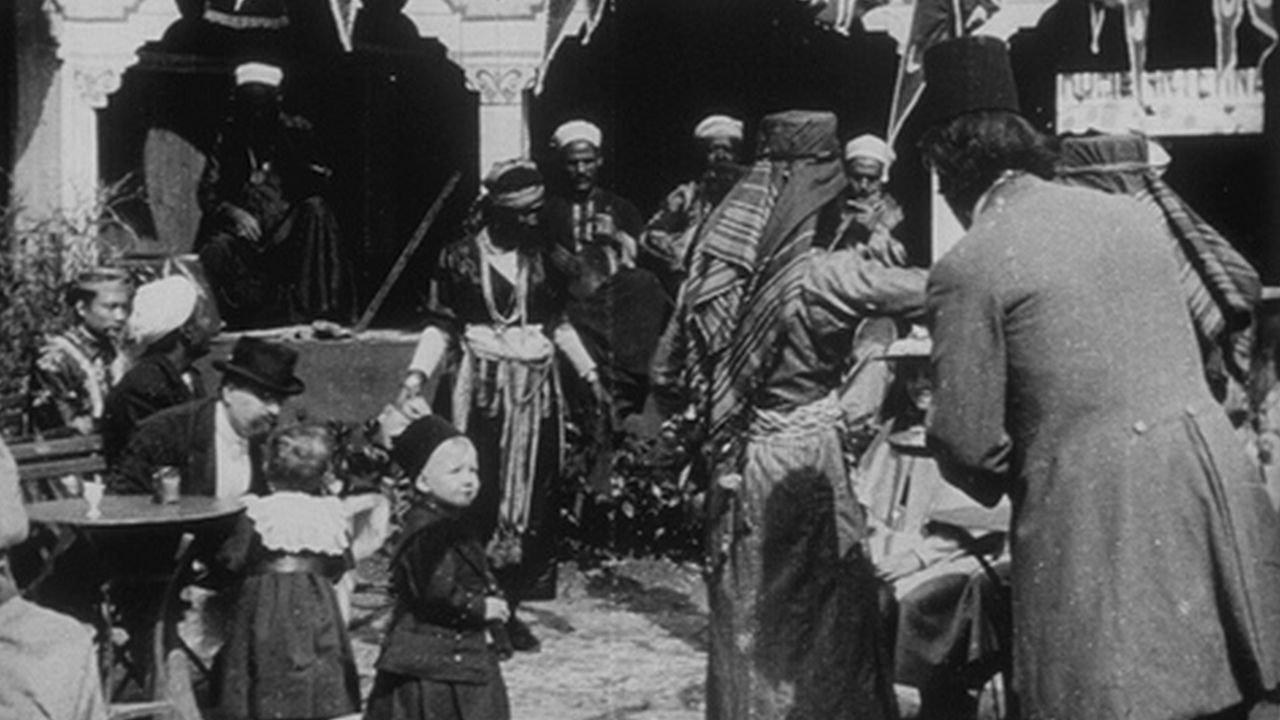 Egyptian Oriental Dance 1896 movie scene