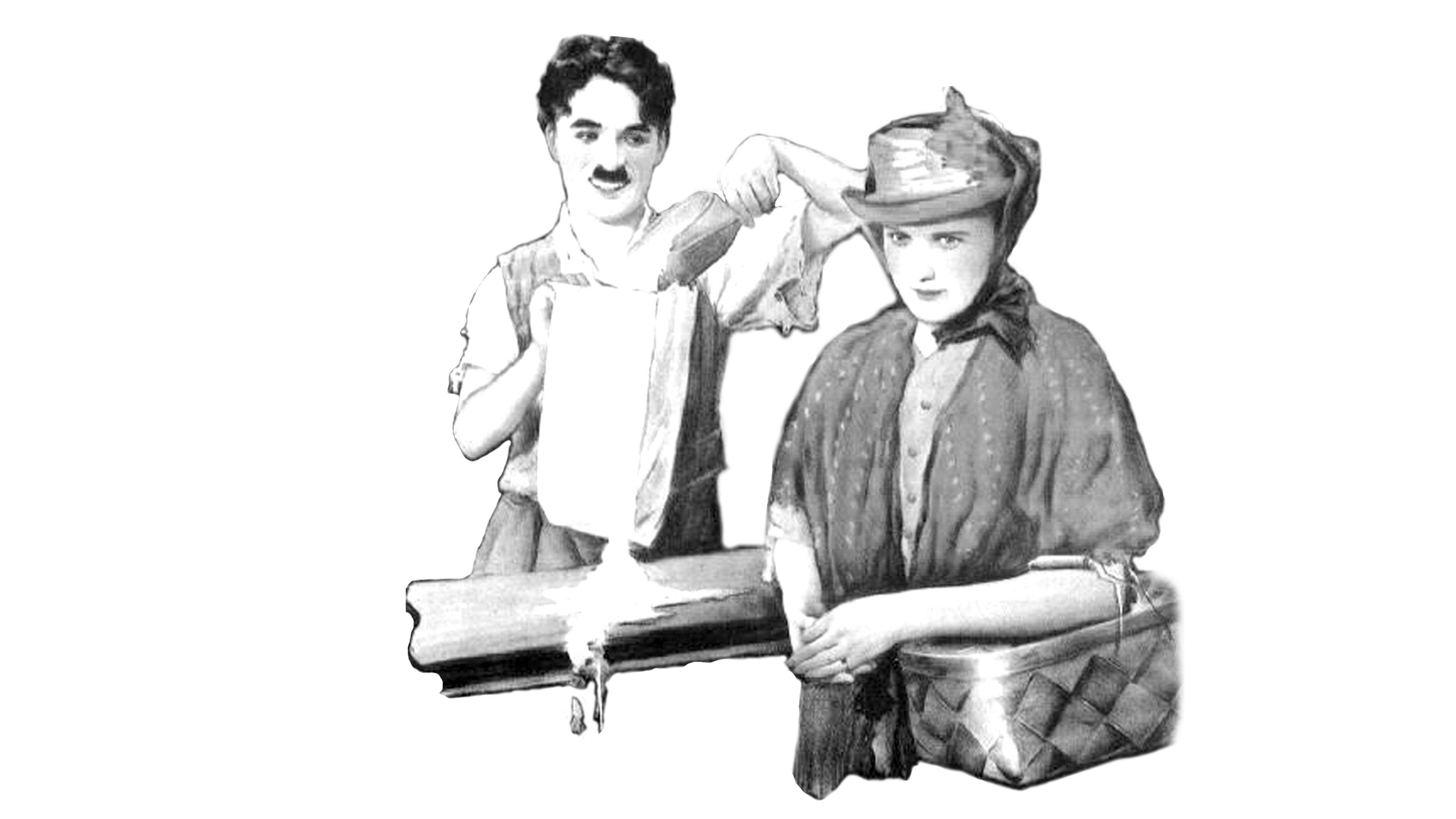 Sunnyside 1919 movie scene