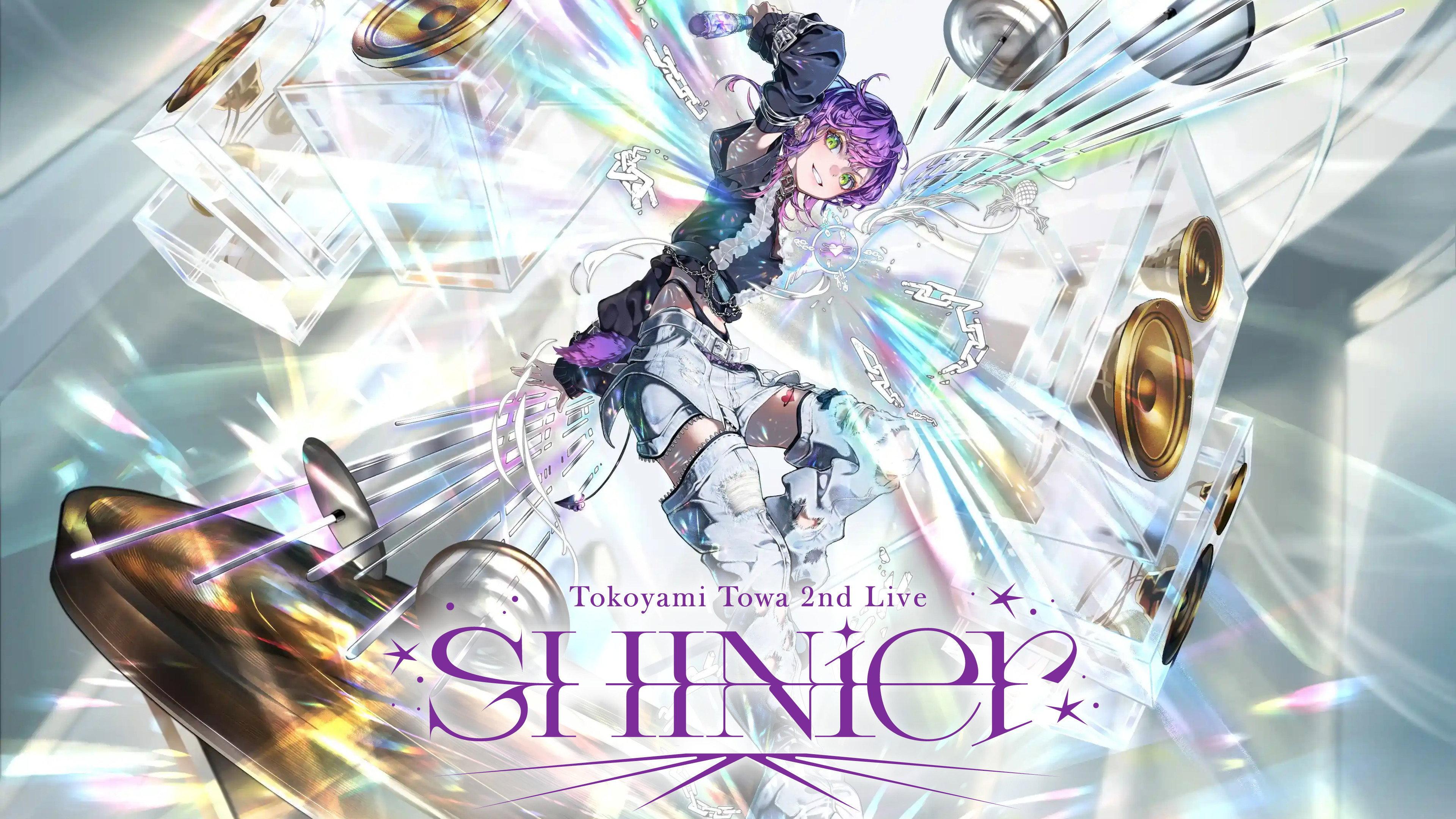 Tokoyami Towa 2nd Live “SHINier” 2025 movie scene
