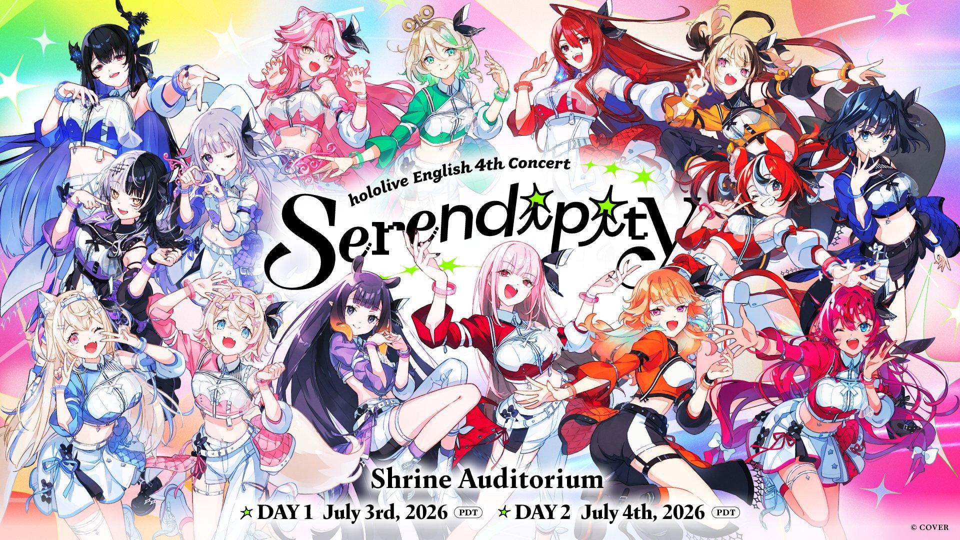 hololive English 4th Concert - Serendipity - Day 2 2026 movie scene