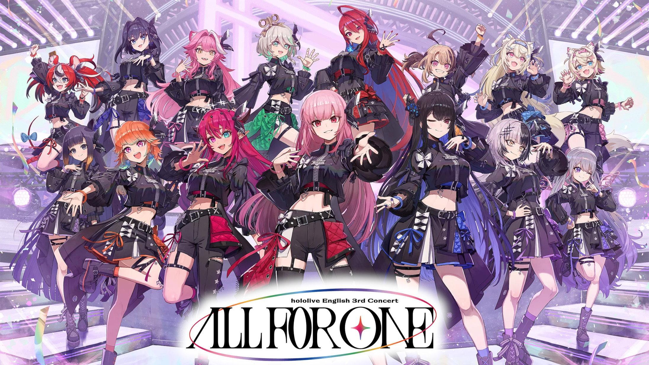 hololive English 3rd Concert -All for One- Day 1 2025 movie scene