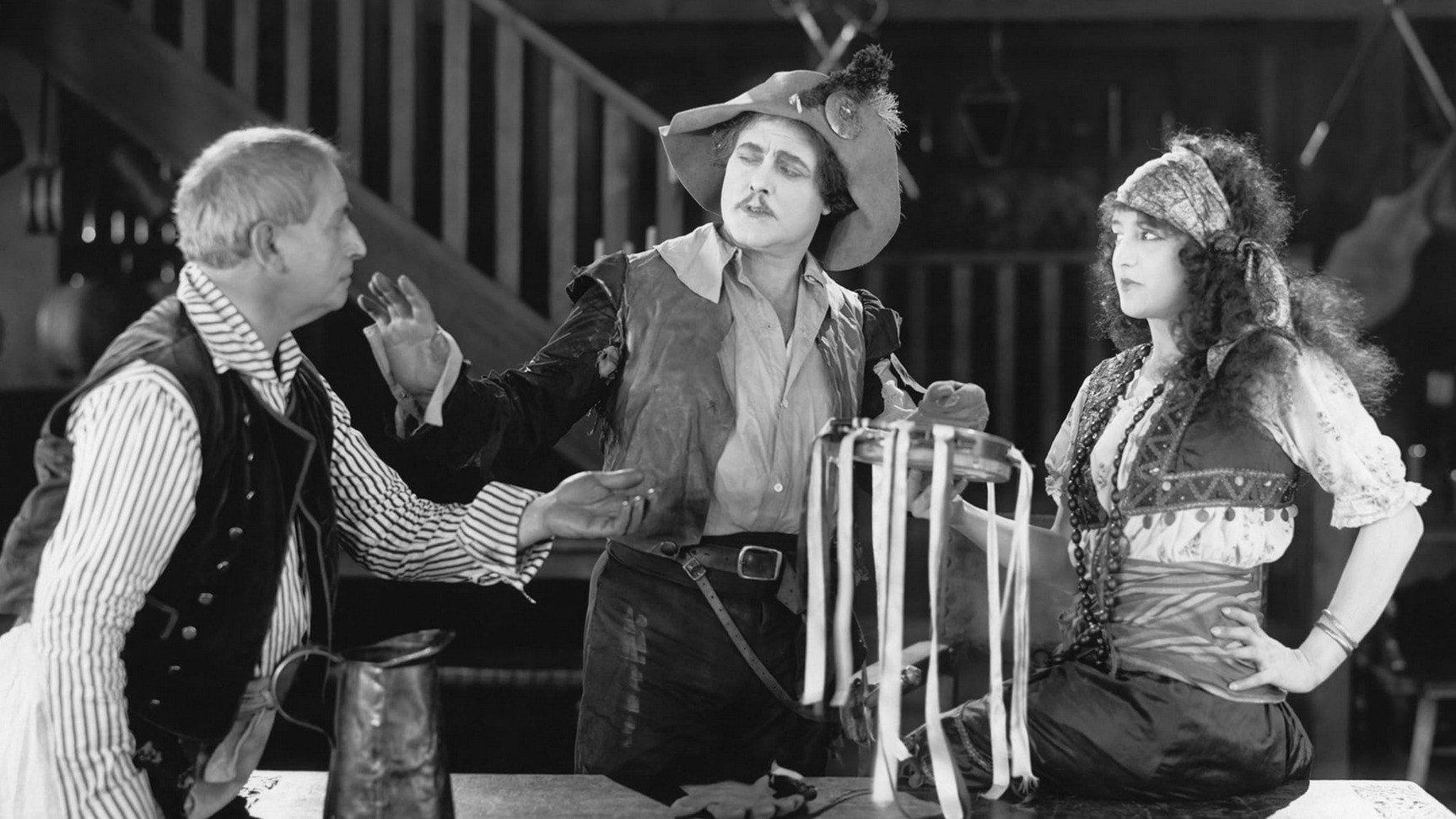 The Adventurer 1920 movie scene