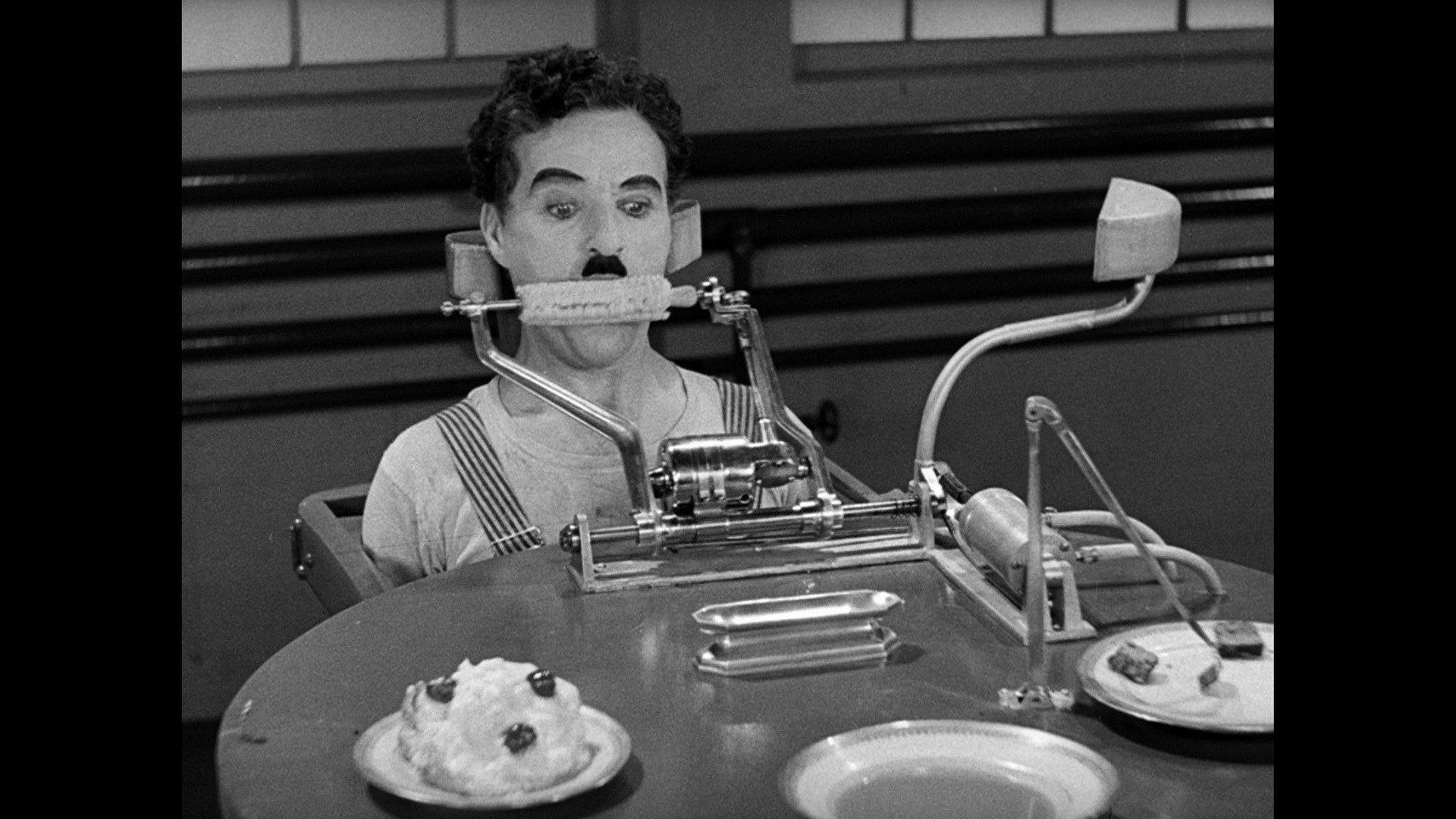 Chaplin Today: Modern Times 2003 movie scene