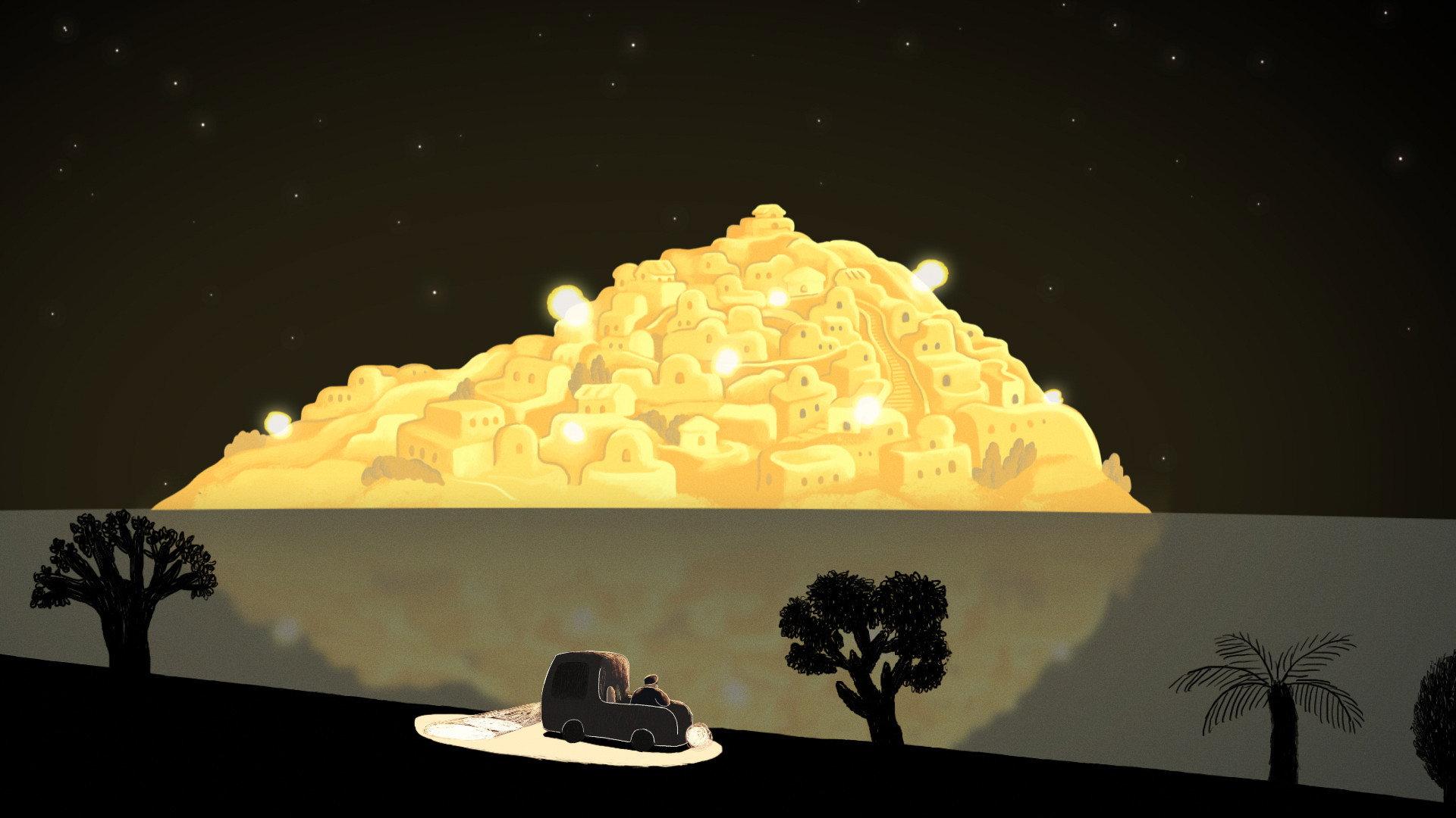 The Starry Night 2017 movie scene