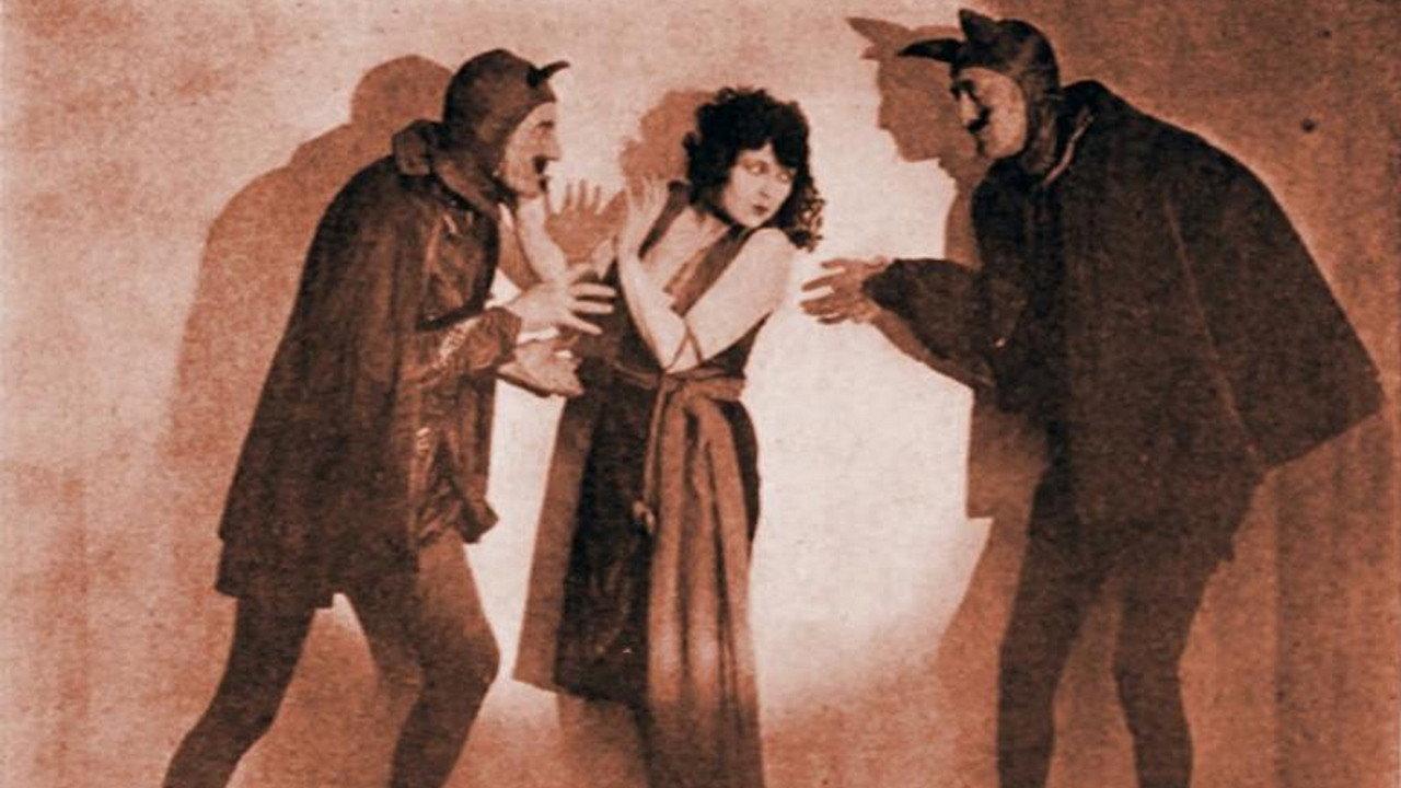White and Unmarried 1921 movie scene