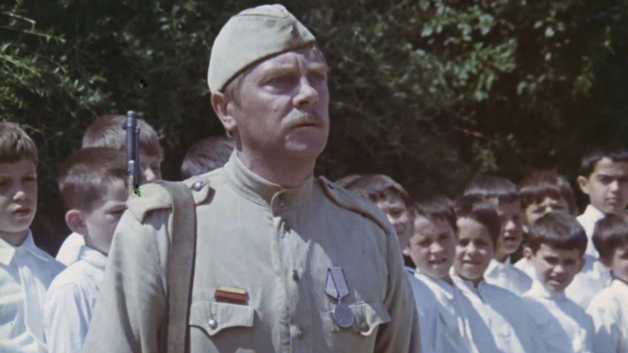 The Soldier of the Supply Column 1976 movie scene