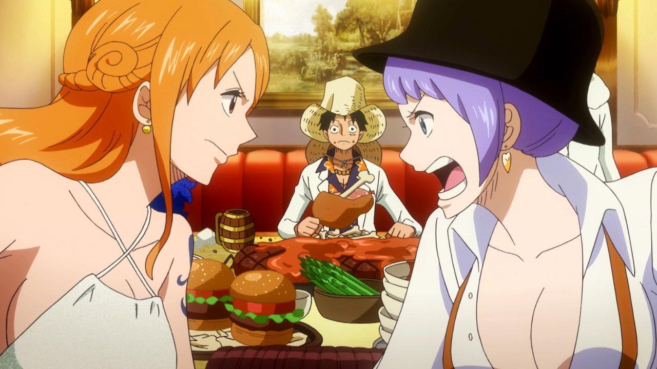 One Piece Film: GOLD 2016 movie scene